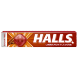 Halls Bonbons à la Cannelle Sans Sucre 32g