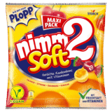 Storck – Nimm2 Soft Bonbons Fourrés aux Vitamines Maxi Pack 345g