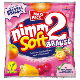 Storck – Nimm2 Soft Brause Bonbons Fourrés aux Vitamines Maxi Pack 345g