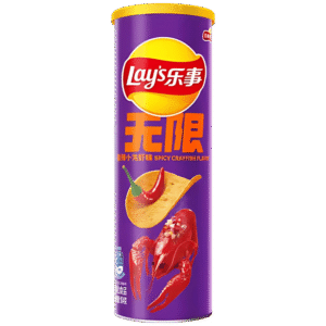 Chips Lay’s Saveur Écrevisse Épicée 104g