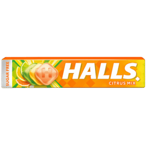 Halls – Bonbons Citrus Mix Sans Sucre 32g