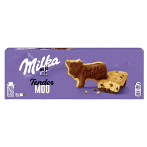 Milka – Tender Moo Gâteau Moelleux au Chocolat au Lait 140g