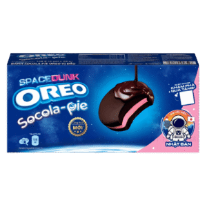 Oreo – Gâteaux Moelleux Chocolat Goût Fraise “Socola Pie” Édition Space Dunk 168g