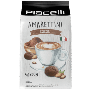 Piacelli Amarettini Cacao – Biscuits Croquants Italiens au Cacao 200g