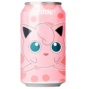 Qdol Pokémon – Eau Pétillante Saveur Pêche 330ml