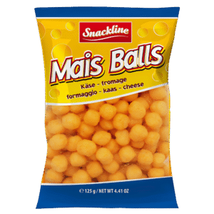Snackline – Boules de Maïs Saveur Fromage 125g