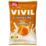 Bonbons au caramel Cremelife sans sucre Vivil 90g