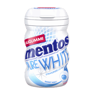 Chewing-gum Mentos Pure White sans sucre 60g