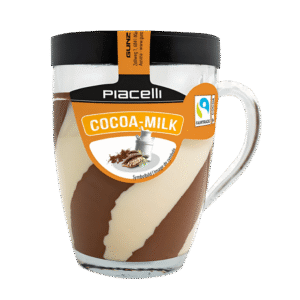 Pâte à tartiner duo cacao et lait Piacelli 300g