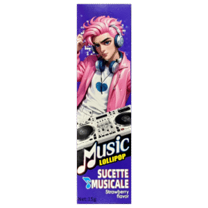 Sucette Musicale à la Fraise – 15g