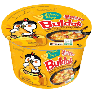 Nouilles Samyang Buldak Poulet Épicé Fromage Cup 105g