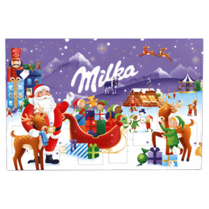 Calendrier de l’Avent Milka 24 Chocolats Formes Alpines 200g