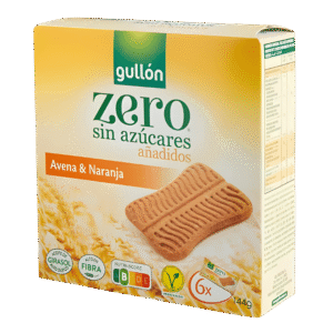 Gullón Avena & Orange Biscuits Sans Sucres Ajoutés 144g