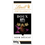 Lindt Excellence Doux 85_ Cacao Noir Délicat 100g
