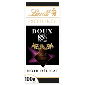 Lindt Excellence Doux 85_ Cacao Noir Délicat 100g