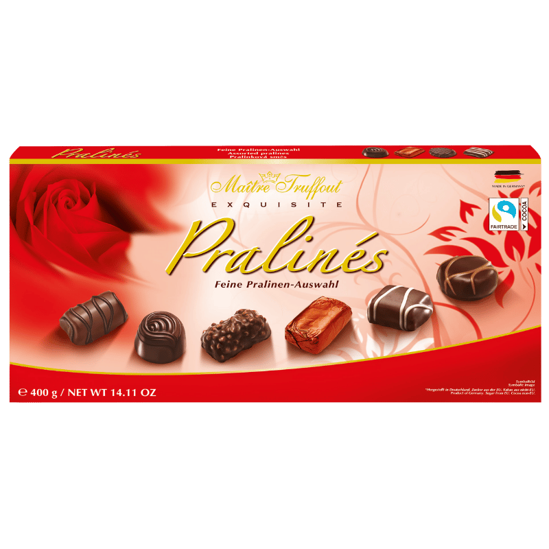 Maître Truffout Assortiment de Pralines “Exquisite” 400g
