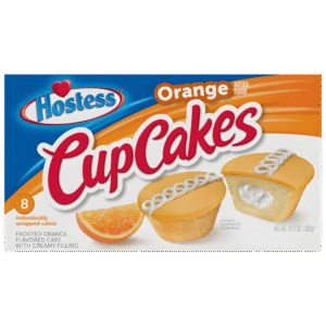 Hostess CupCakes Orange Pack 8 (383g)