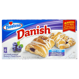 Hostess Danish Myrtille & Cream Cheese Pack 6 (468g)