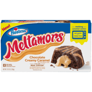 Hostess Meltamors Chocolat Caramel Crémeux Pack 8 (264g)