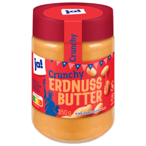 Ja! Beurre de Cacahuètes Crunchy 350g