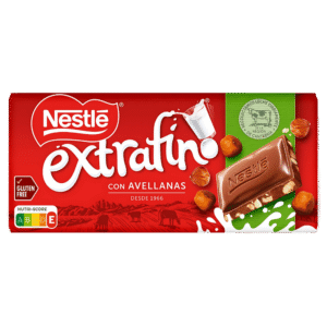 Nestlé Extrafino Chocolat au Lait aux Noisettes 123g